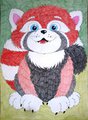 Pochy Panda red - Pochy el panda rojo =(n_n)=