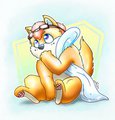 Foxie right out of the tub (Cmsh. for Raseren) by Zestibone