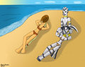 Relaxing at the Beach