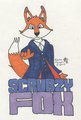 Scrubzy Fox Badge - 8/20/2015 by KipchaMamoru