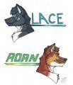 FC 2011 Conbadge - Lace/Roan 