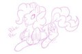 Pinkie pie sketch