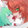 YCH Commission Strawberry Kiss by Shickietan