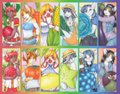 Rabbit Palette of Bookmarks by Malachyte