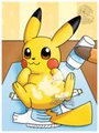 Baby Pikachu's diaper change - Part 1 by abdl86