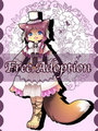 FREE adoption ->1st character: A female cat
