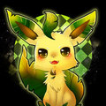 Pokemon eevelution icon - leafeon