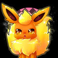  Pokemon eevelution icon - flareon