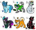 FERAL ADOPTS : sheet 8