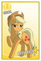 pony charactes card rank N - Applejack
