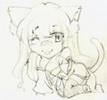 :R: Shironeko sketch chibi