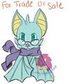 Bat Adoptable for Trade or Sale (SOLD)