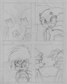 sonic underground comic page 6 rough idea