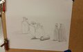 (WIP Part Three) College Drawing Class - Bottles and Values