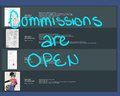 Commissions are OPEN (FILLED)