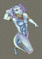 Silver Dragon Dancer