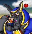 Anubis nose hug by ilbv