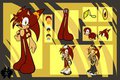 Commission: Stryke the Hedgehog Ref Sheet by AoiFoxtrot
