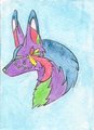 Colorful Canine ACEO
