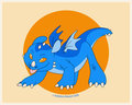 Blue Dragon by kkitty23