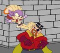 THE MASKED RABBIT CRACKS THE EGG MAN 