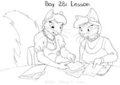 Daily Sketch 28 - Lesson