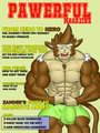 [Commission] Bodybuilding magazine: Zander by joshthetiger