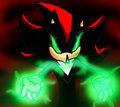 The black hedgehog with the chaos power by Soulyagami64