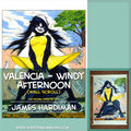 Valencia - Windy Day Wall Scroll by Jim Hardiman