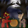 Happy Halloween Bronies and pegasisters! by BraveGunner