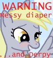 Derpy Delivers Diapered