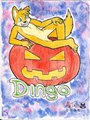 Halloween Badge - DingoDiego