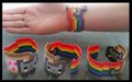 Nyan-cat gift bracelets (Original Pattern)