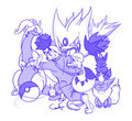 Pokemon Dream Team Sketch