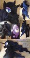 "Nightmare Luna" Custom Plush