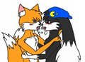 Tails and Klonoa Kiss