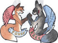 I Wanna Hold Your Hand Badge: Foxen and Kree