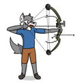 Archery by Maxthewolfy