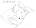 Daily Sketch 76 - Asleep