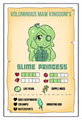 board game project character card - Slime princess by Sewlde
