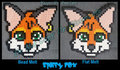 Spiffy Fox Mini-Headshot (Original Pattern)