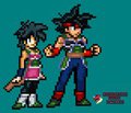 gine and bardock jump ultimate stars style sprites
