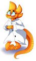 Alphys by PlagueDogs123