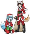 Santa's Helpers .Secret Santa. by QueenKami