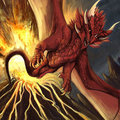 Volcano Dragon by saeto15