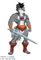 Wolfie Danno - he-man style