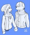 (Zhuria) Cute Winter Couple