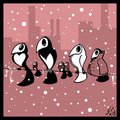 Twelve Days of Christmas - Snow Birds