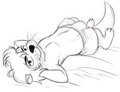 chillin otter (doodle)
