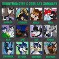 Rowdymonster's 2015 Art Summary